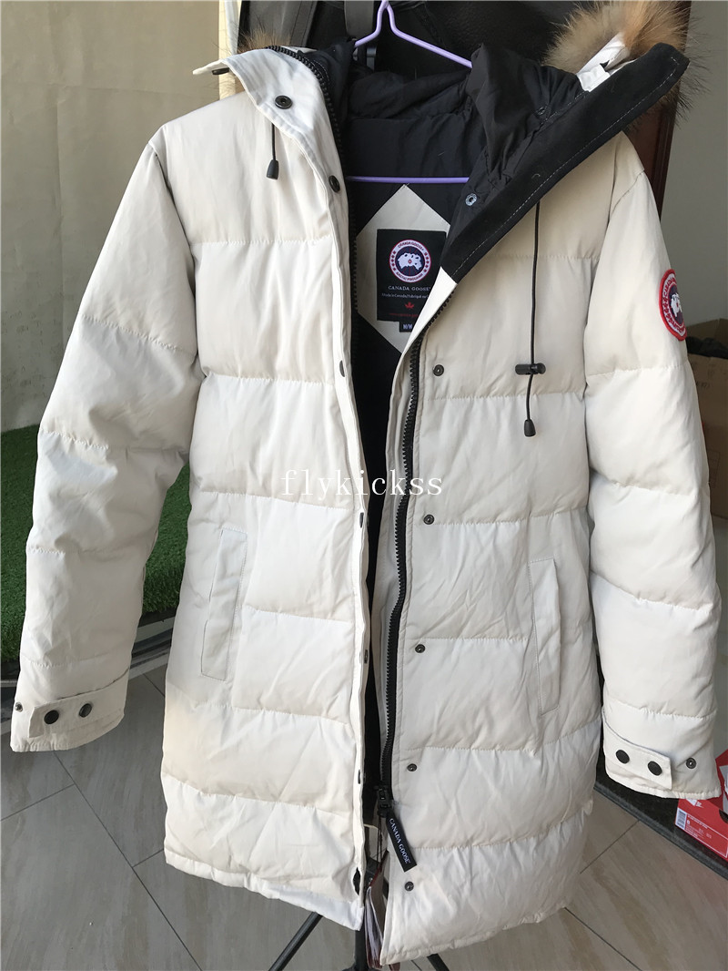 Canada Goose White Down Coat